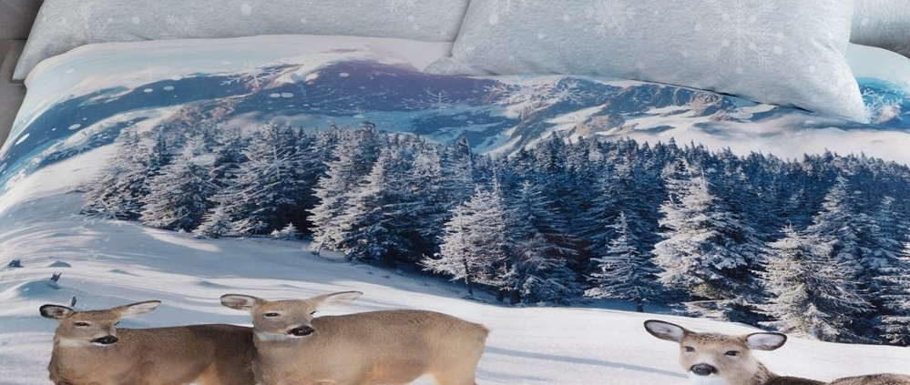 Tierbettwäsche "Bamby"